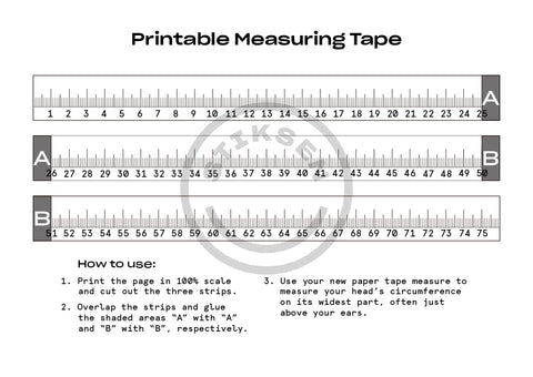 Printable Tape Measure - Free 60 Measuring Tape