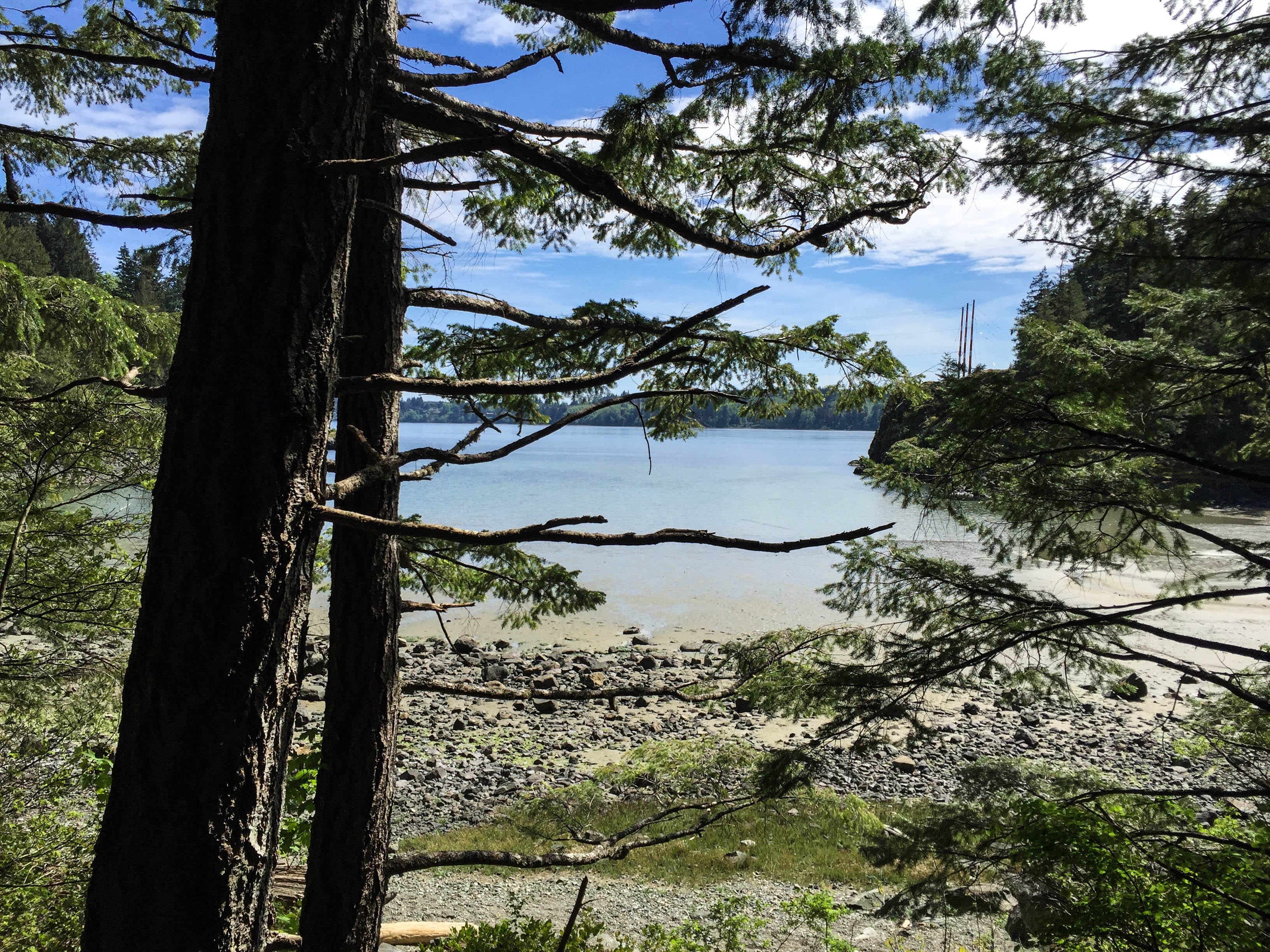Sneak view on the Ripple Rock trail