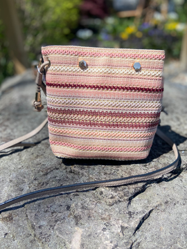 Mini Bucket Bag in Sunset