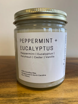 Peppermint + Eucalyptus Candle