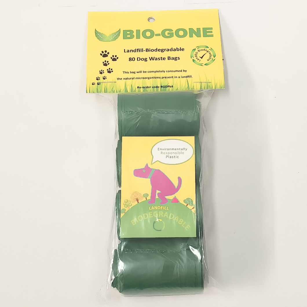Eco Friendly, 100% Landfill Biodegradable Doggy Bags