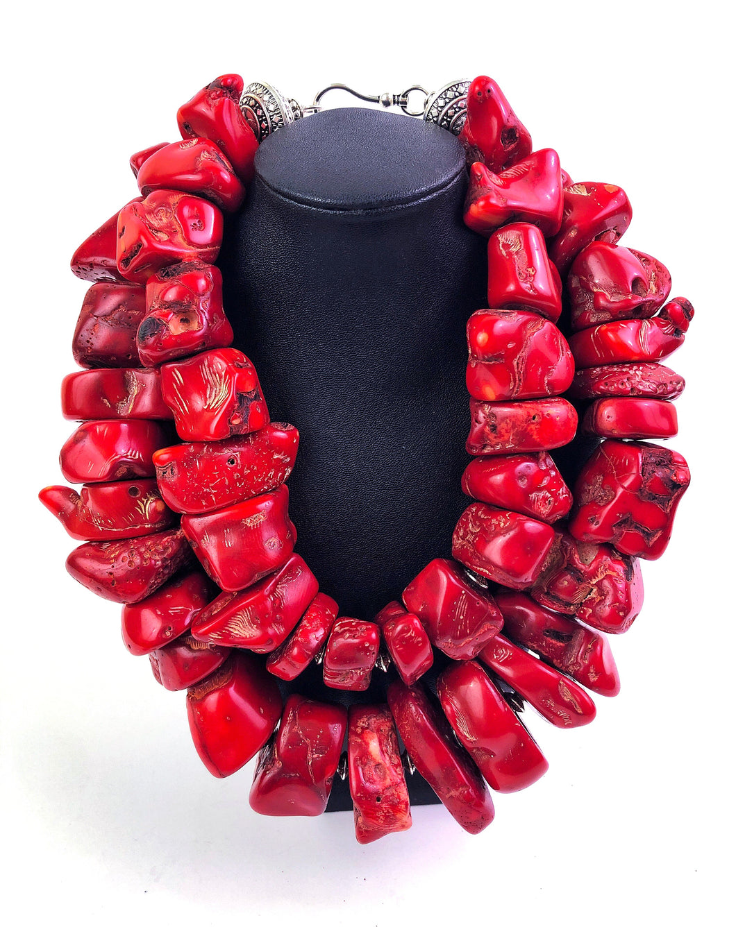 red sea coral necklace