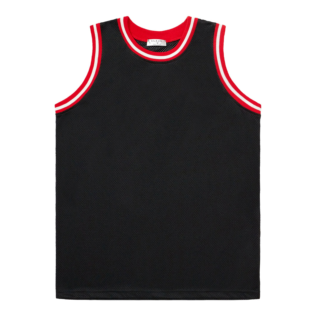 basketball jersey plain black