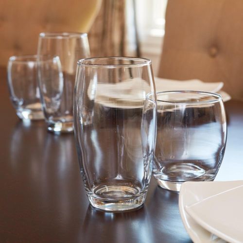 large drinking glasses