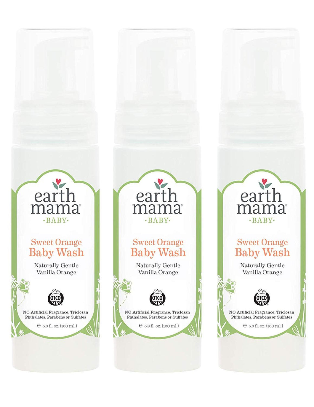 earth mama angel baby body wash & shampoo