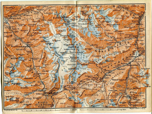 Mapa vintage da Federação Russa em plexiglassas e madeira de abeto por Dmb