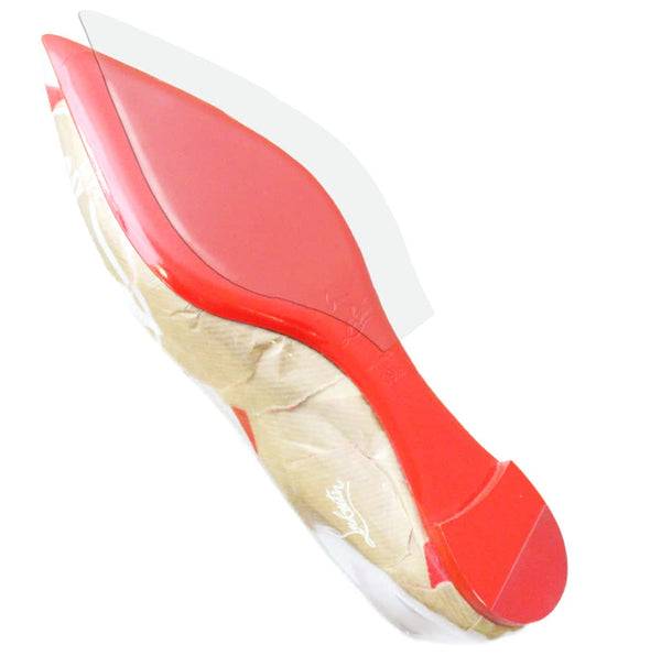 Men's Crystal Clear Red Sole Protector Louboutin Designer Soles  Jordan's Sneaker