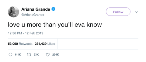 Ariana Grande More Than You Ll Eva Know Tweet Tops Tee Tweets