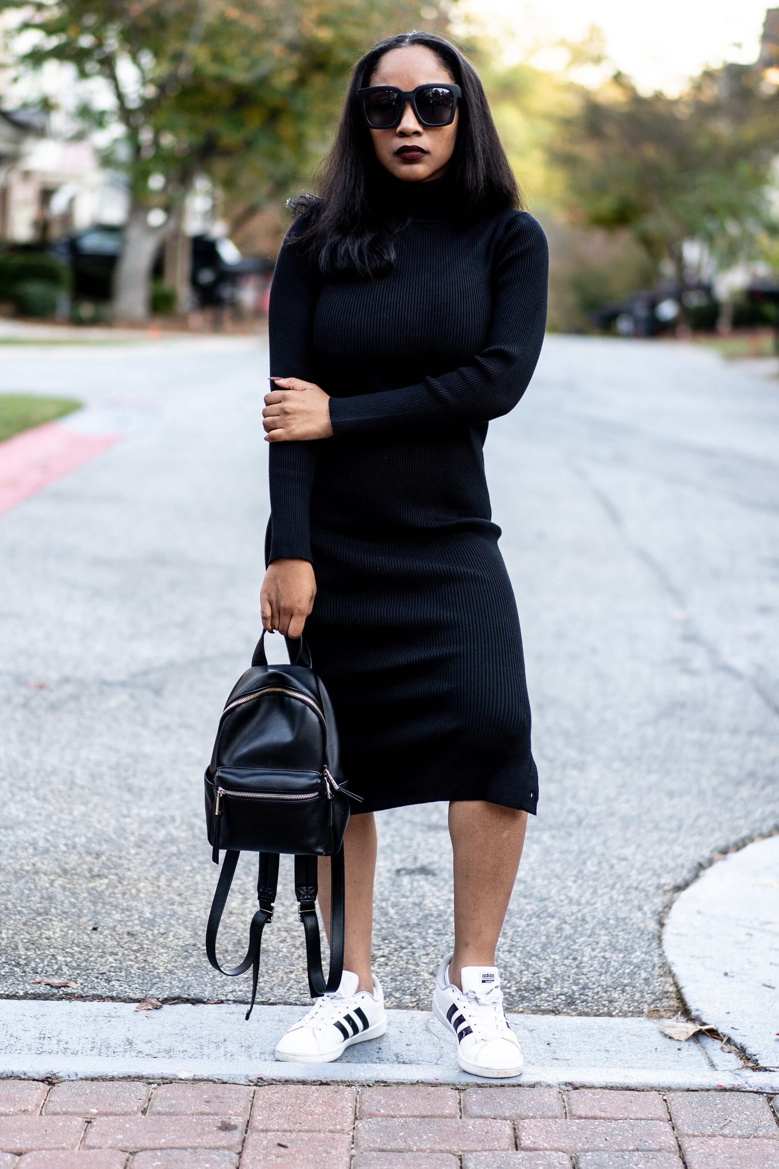 adidas turtleneck dress