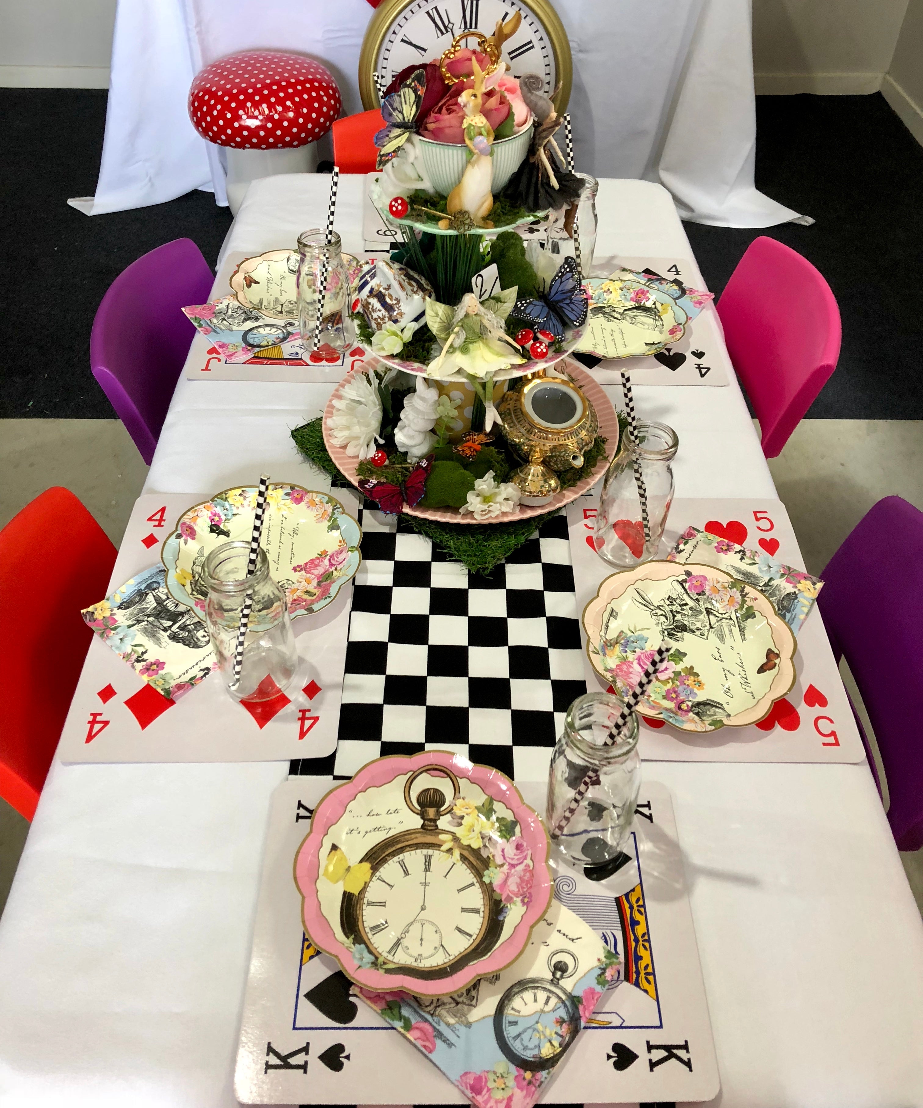 Standard Alice In Wonderland Party Package Littlies Party Hire