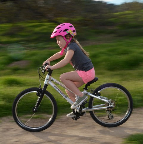 girl riding bike