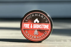 Lockhart's water based fire and brimstone pomade. 
