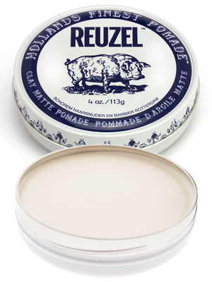 Reuzel White packaging and contents. 