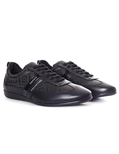 Versace Collection Mens Logo Trainer: Shoes
