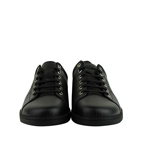 black leather sneakers women