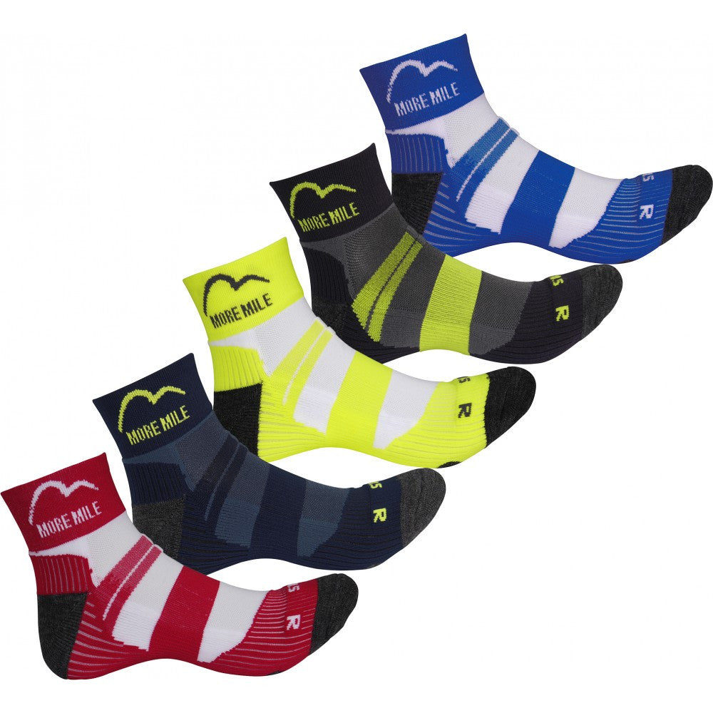 More Mile Endurance (5 Pack) Running Socks – MySports and More