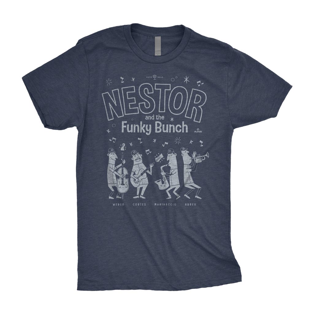 Nasty Nestor Shirt | Nestor Cortes Jr. New York Baseball Rotowear XL