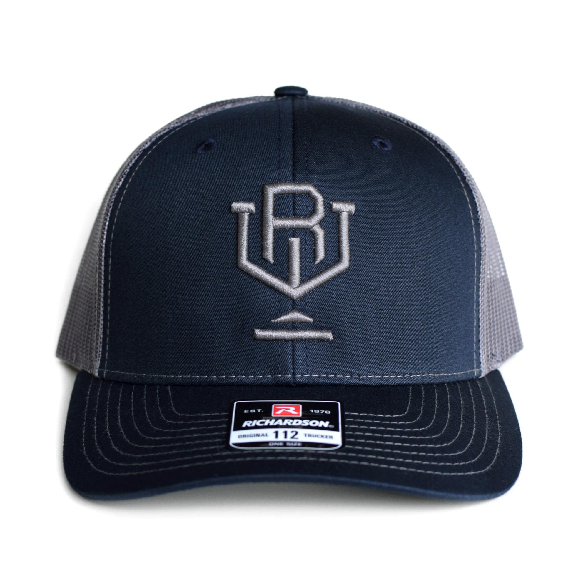 RotoWear Icon Trucker Hat (Navy / Charcoal) | RotoWear Snapback Cap