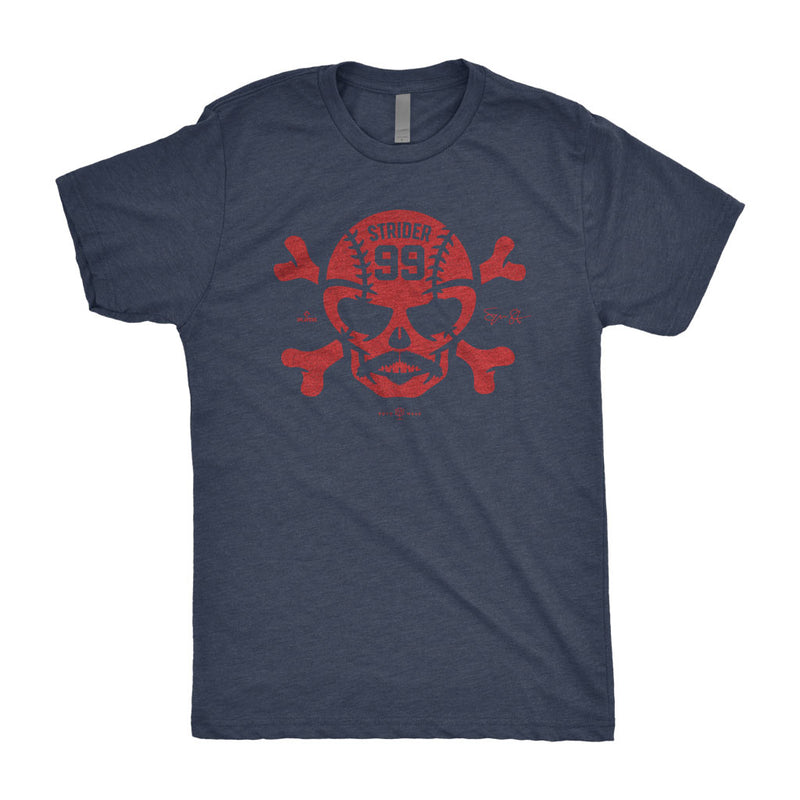 Strider Skull Shirt | Spencer Strider 99 Atlanta Baseball Wild Thing ...