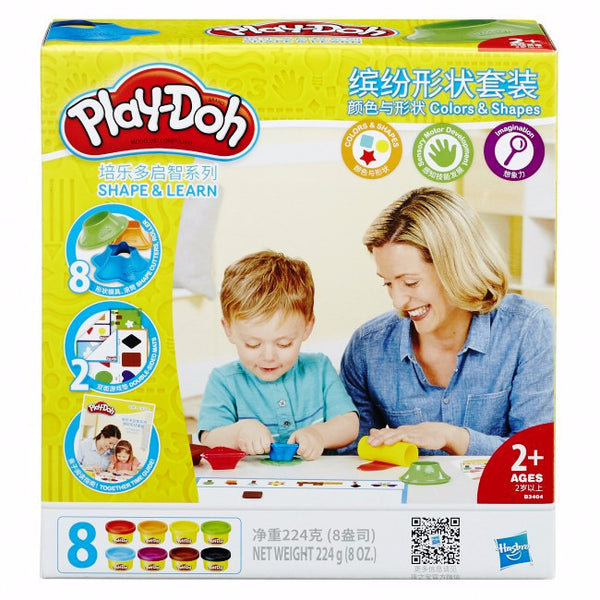 play doh colors and shapes