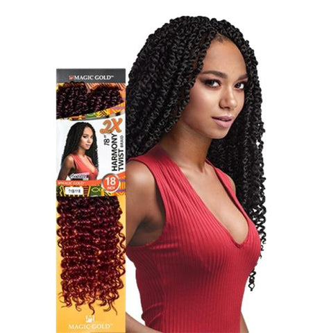 Magic Gold Accra Twist Braid 23