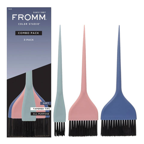 Fromm Color Studio Feather Wide Paint Brush, 2 Pack