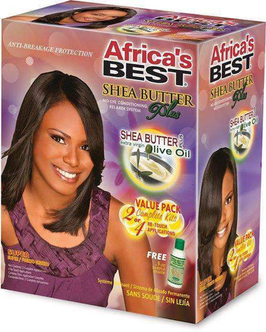 Soft & Beautiful No Lye Conditioning Relaxer Kit - Super
