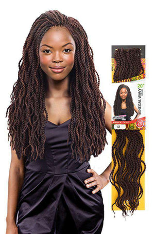VRUnique Hair Vrunique (12 Inch (6 Count), 1B-30) Senegalese Twist