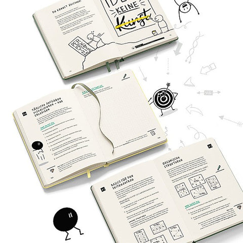 Mit dem Sketchnote Journal Symbole zeichnen lernen