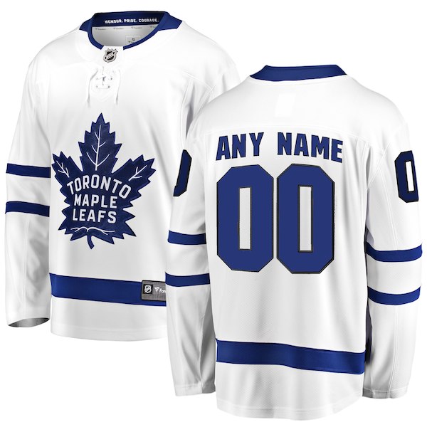 custom toronto maple leafs jersey