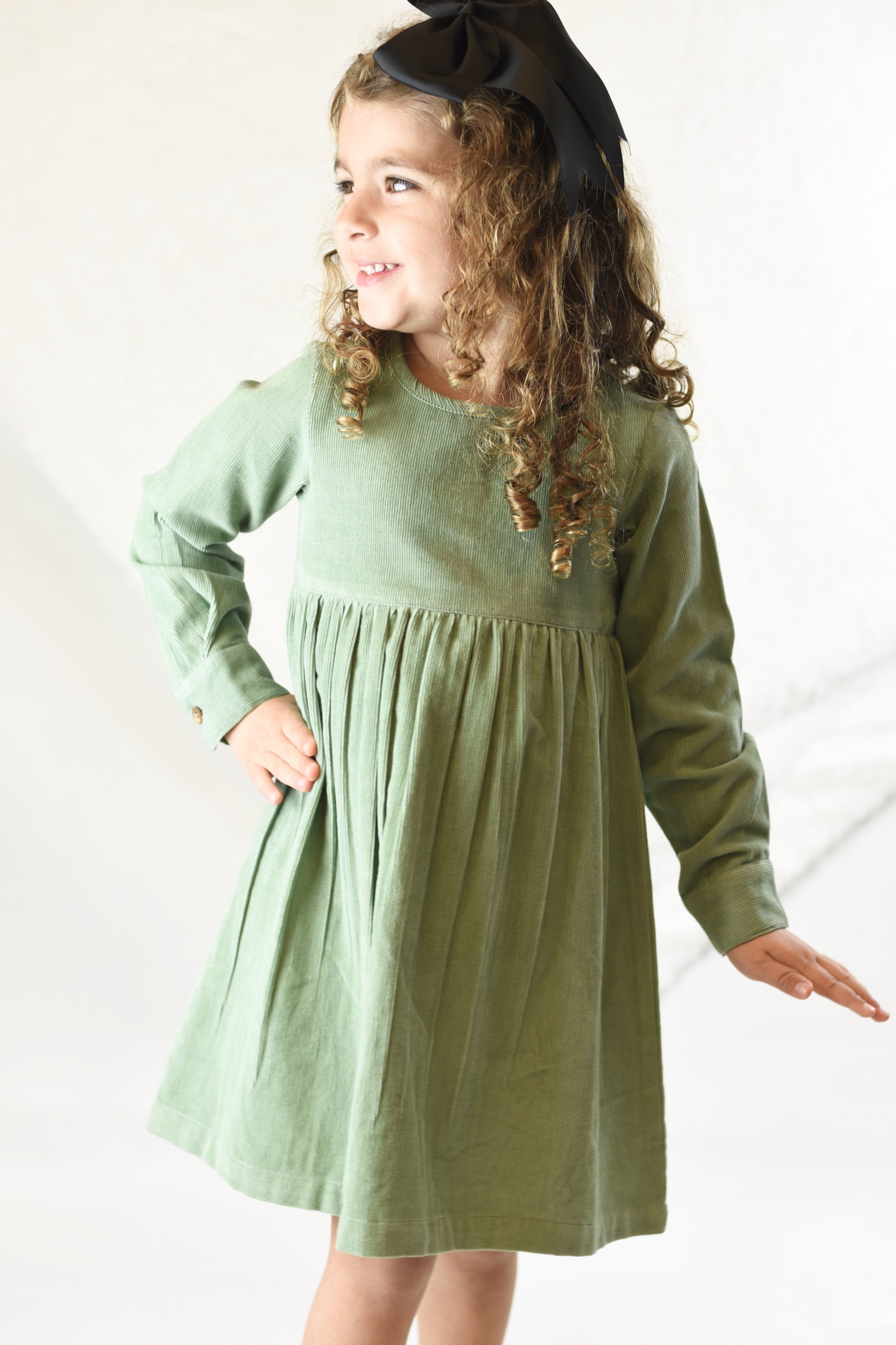 Long Sleeve Flowy Modest Empire Waist Maxi Dress Gown Abaya - NT009 - KOH  KOH® Women's Clothing