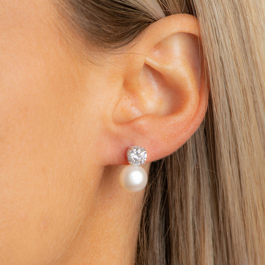 DK-925-060- fresh water pearl earrings – DK Jewels Montreal