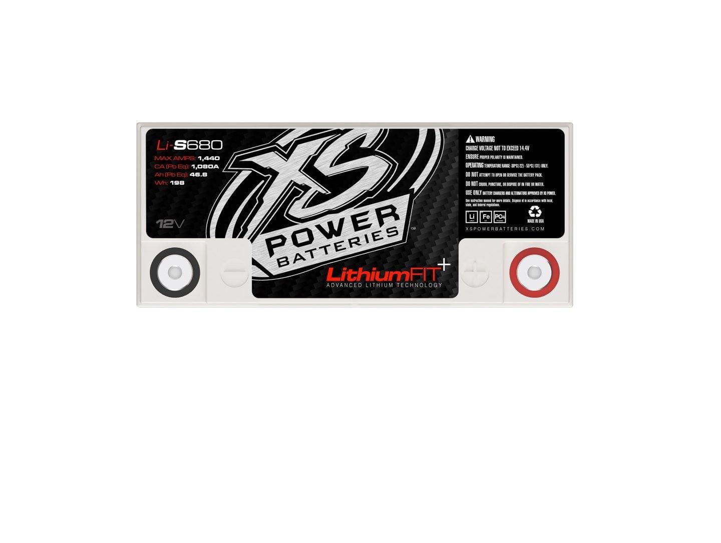 XS Power LI-S680 Lithium Victory Lithium Battery | Garage Bagger Stereo