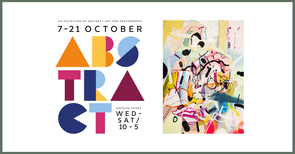 Abstract art exhibition
