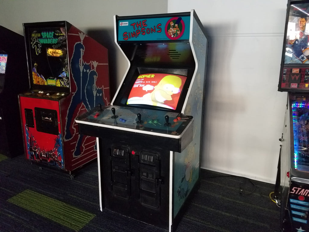 Simpson 4 Player Arcade Rental Zone