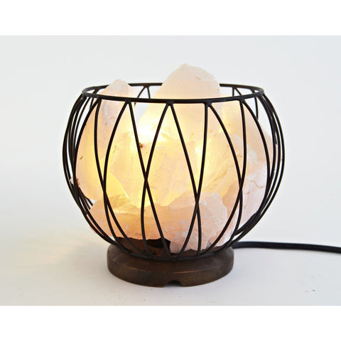 crystal cage lamp