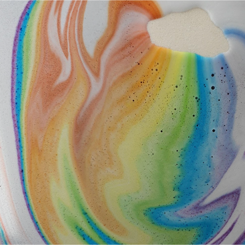 neefty rainbow bath bomb