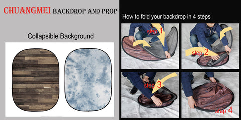 how to store collapsible backdrops