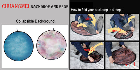 how to store collapsible backdrops