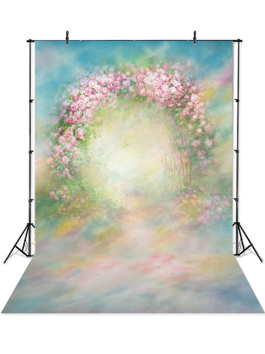Buy Flower Stage Wall Photography Backdrops for Sale Online – iBACKDROP