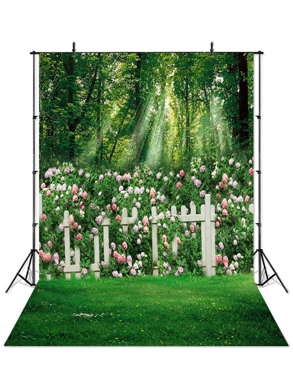 Garden Flower Forest Studio Background Photography Backdrop IBD-246972 –  iBACKDROP