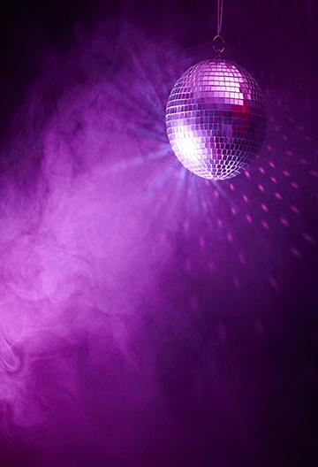 Retro Disco Backgrounds Purple Smoke Dance Music Atmosphere Photo Back –  iBACKDROP