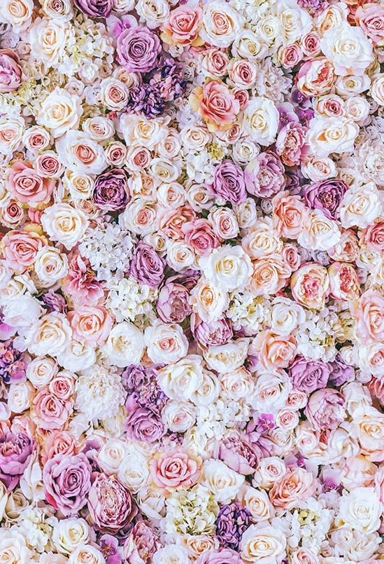 Flowers Backdrops Floral Background Flower Wall Backdrop Wood Floor S- –  iBACKDROP