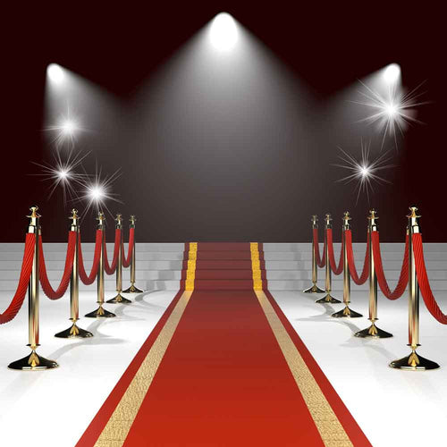 Red Carpet Backdrops Party Backdrops Gold Background lv-2731 – iBACKDROP