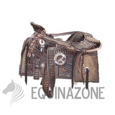 Montura Charra Cocodrilo Deluxe - EQUINAZONE