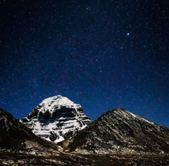 sirius over Mount Kailash