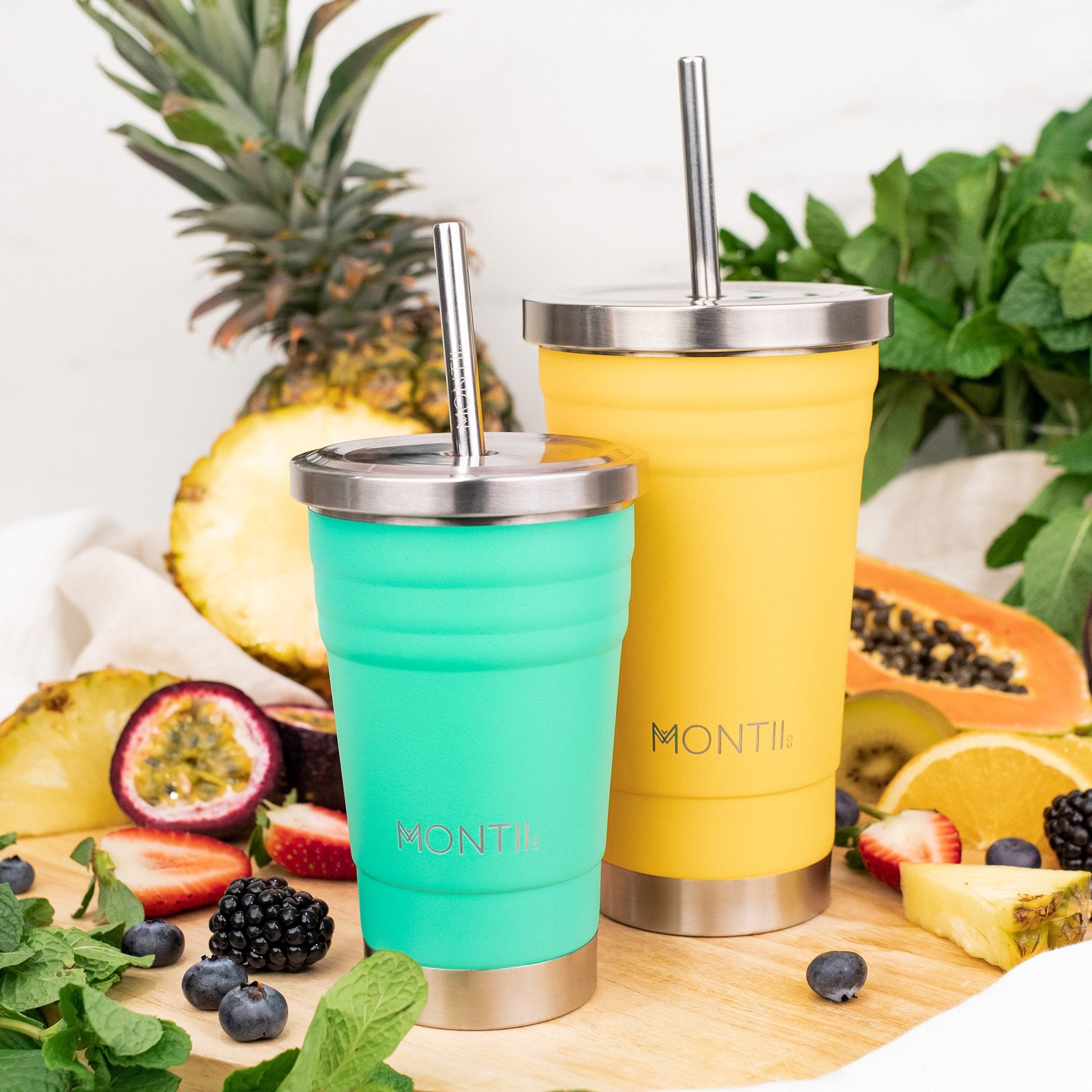 MontiiCo Insulated Smoothie Cups