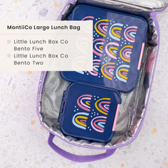 Little Lunchbox Co And MontiiCo Insulated Lunchbag 