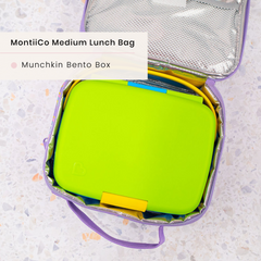 Munchin Lunchbox and MontiiCo Insulated Lunchbag 