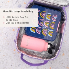 Little Lunchbox Co Bento Five and MontiiCo Insulated Lunchbag 